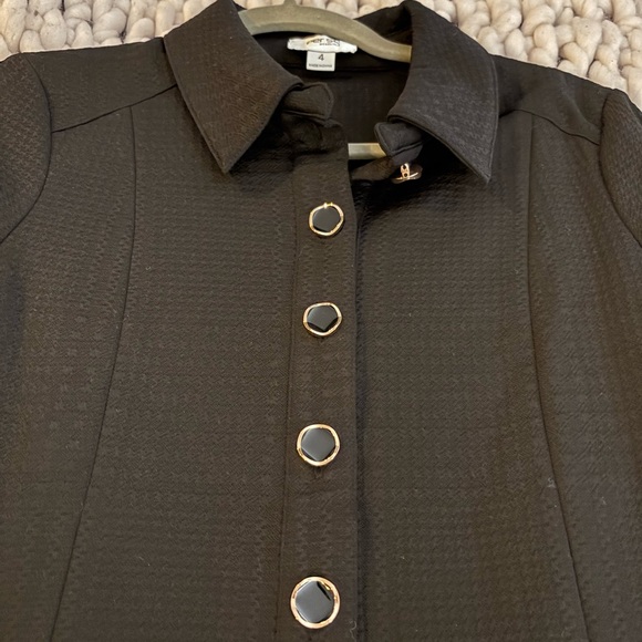 Black Midi Dress Elegant - Picture 4 of 13